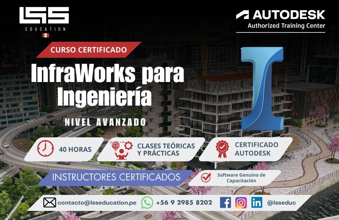 INFRAWORKS PARA INGENIERÍA - NIVEL AVANZADO